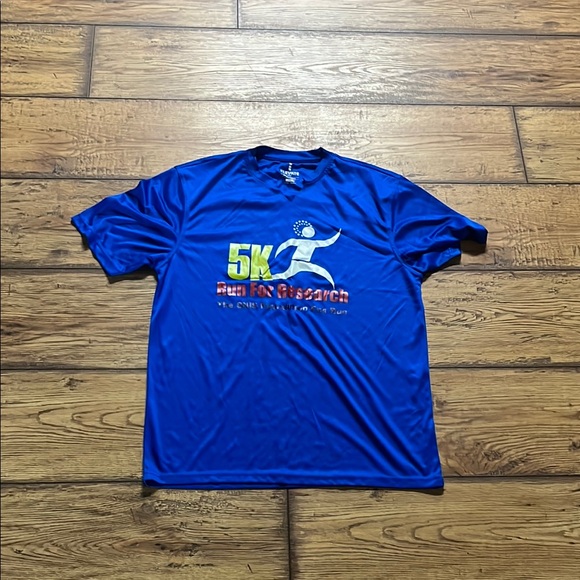 Vibrant Blue Men's Rash Guard - Picture 1 of 4